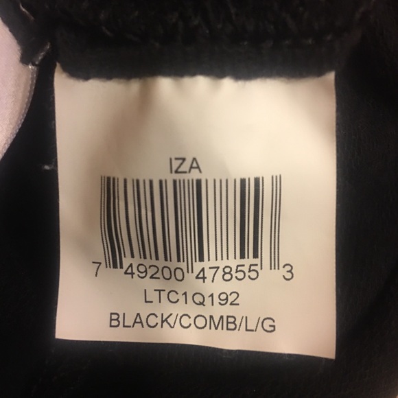 BCBG Max Azria Blue/Black Hi-Low Top- L - Picture 7 of 7